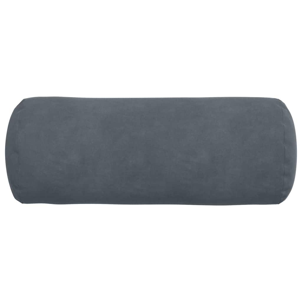 Bolsterkissen 2 Stück Blau Ø 15 x 40 cm Cordstoff