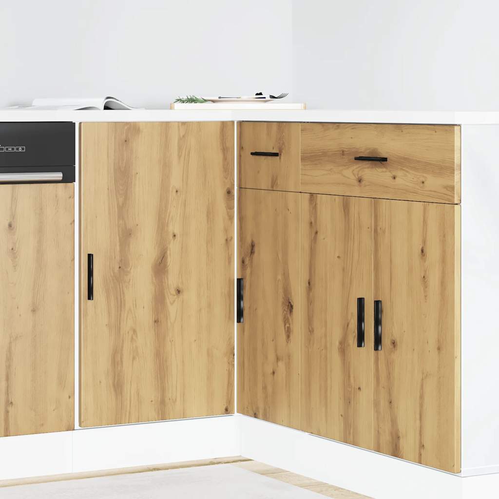 Unterschrank Lyon Weiß 60x46x81,5 cm Holzwerkstoff