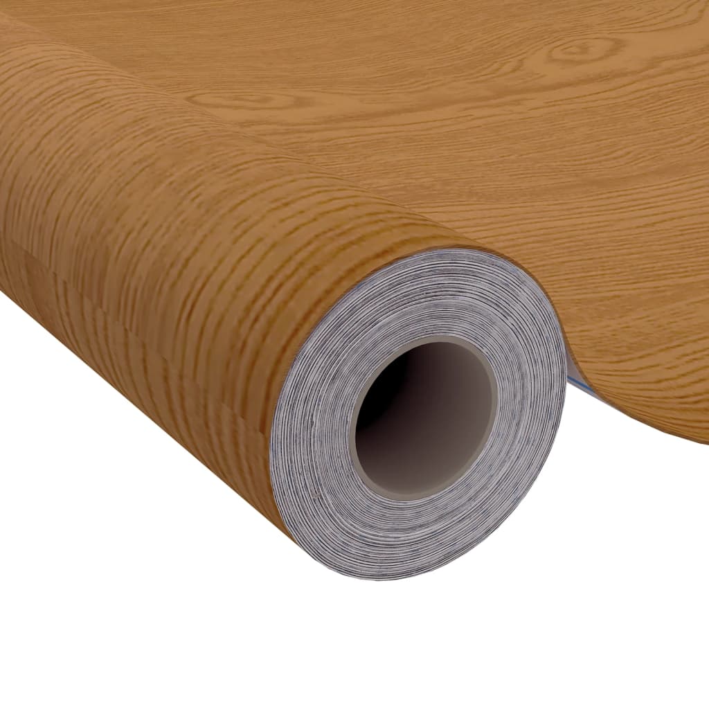 Selbstklebende Türfolien 2 Stk. Weißes Holz 210 x 90 cm PVC
