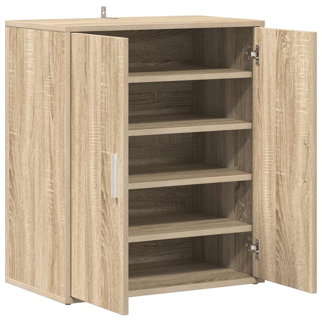 Schuhschrank Weiß 60x35x70 cm Holzwerkstoff