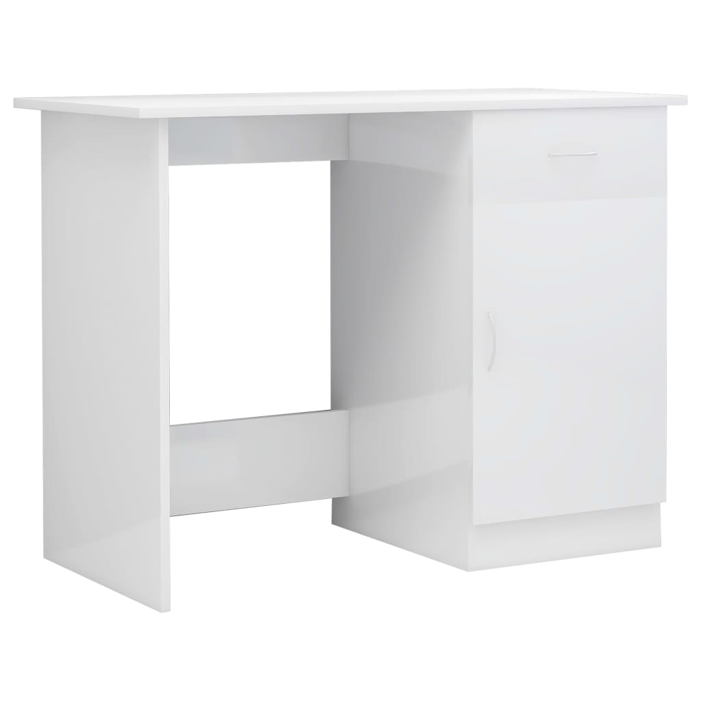 Schreibtisch Weiß 100×50×76 cm Holzwerkstoff