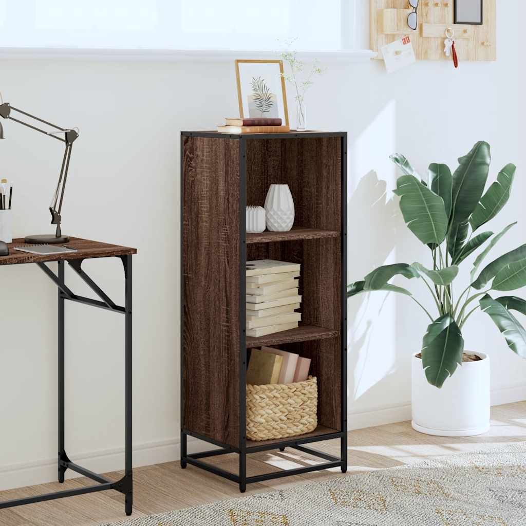 Bücherregal Schwarz 60x35x139 cm Holzwerkstoff