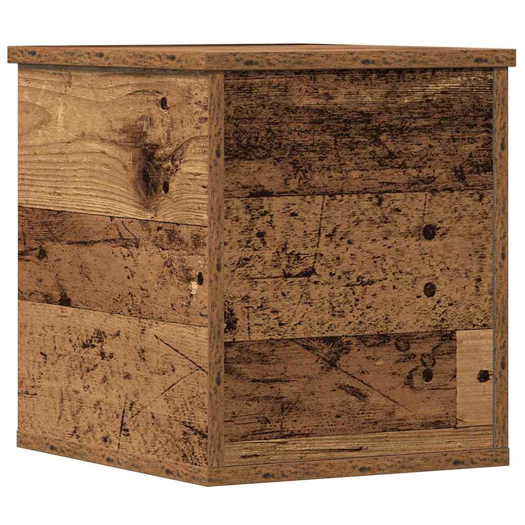 Aufbewahrungstruhe Weiß 84x42x46 cm Holzwerkstoff