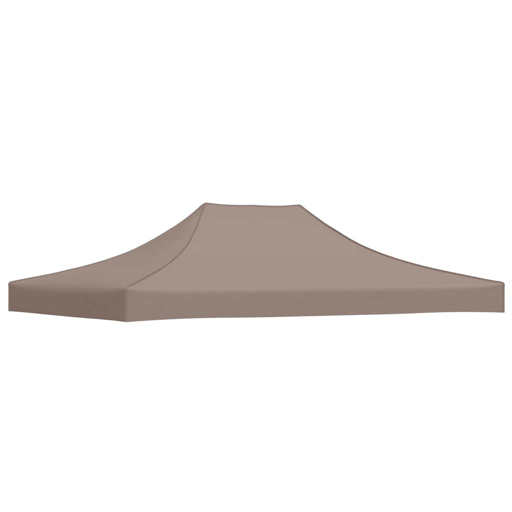 Partyzelt-Dach 3x3 m Beige 270 g/m²