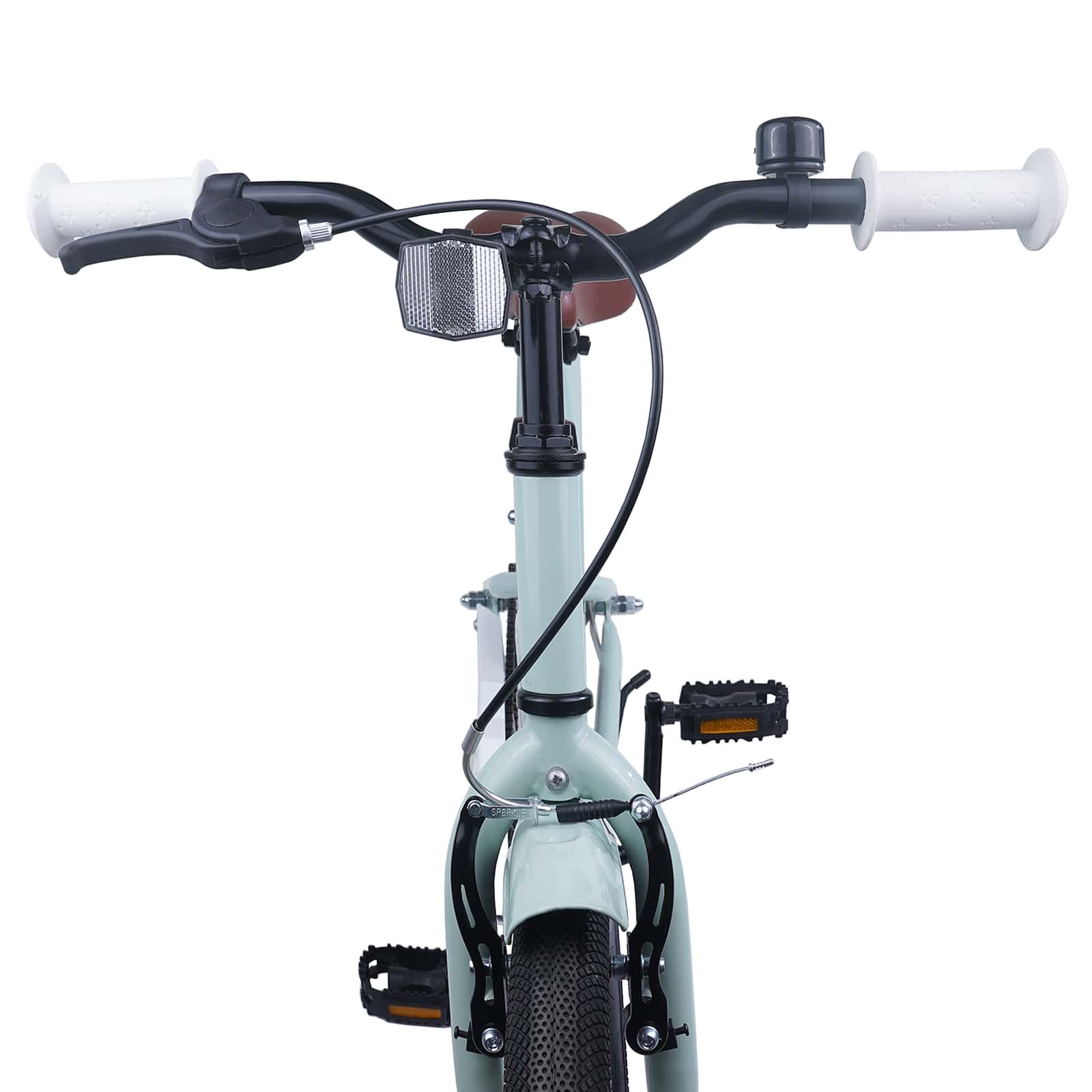 Kinderfahrrad 12 Zoll für 2-4 Jahre alt Hellgrün