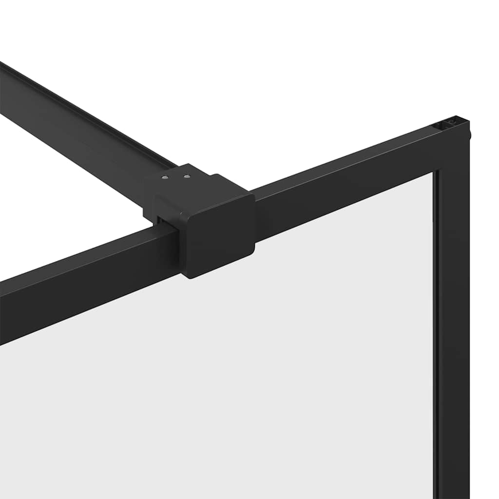 Duschwand für Begehbare Dusche mit Klarem ESG Glas 80x195 cm