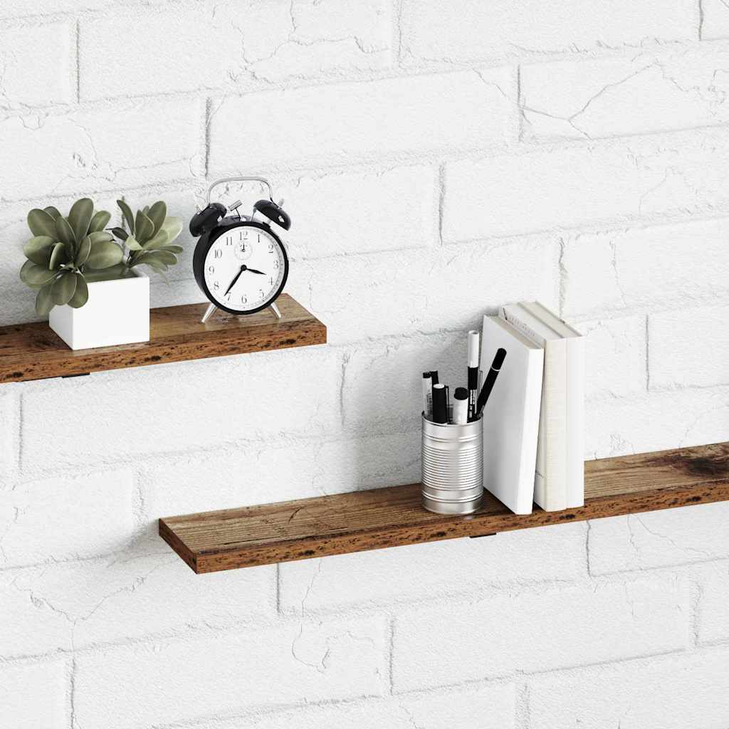 Bücherregal-Bretter 4 Stk. Weiß 40x10x1,5 cm Holzwerkstoff