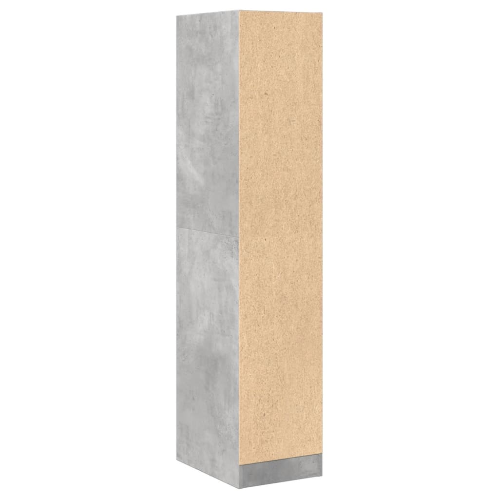 Apothekerschrank Weiß 30 x 41 x 174,5 cm Holzwerkstoff