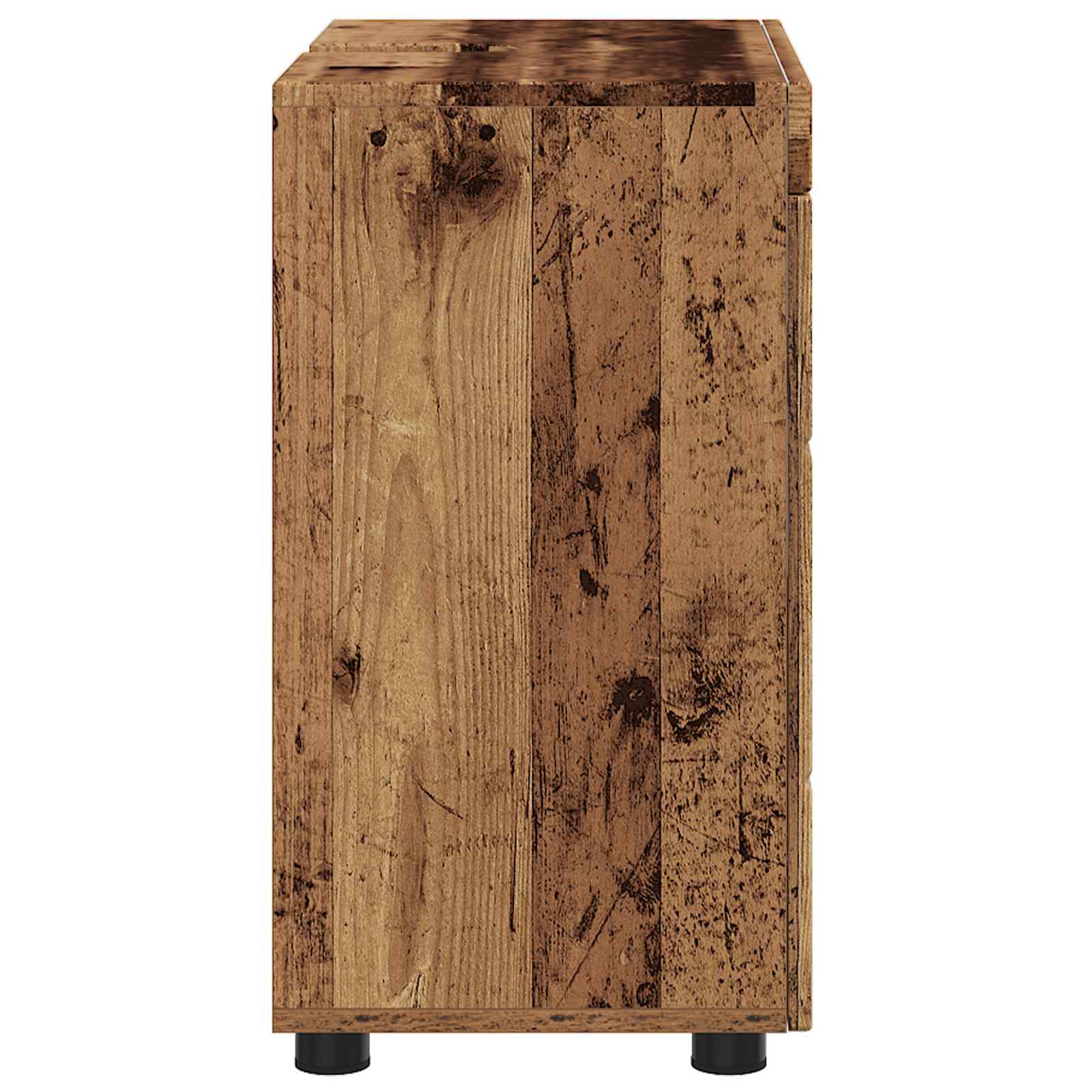 Badezimmermöbel-Set TULUM 2 pcs Weiß 60 x 34 x 63 cm