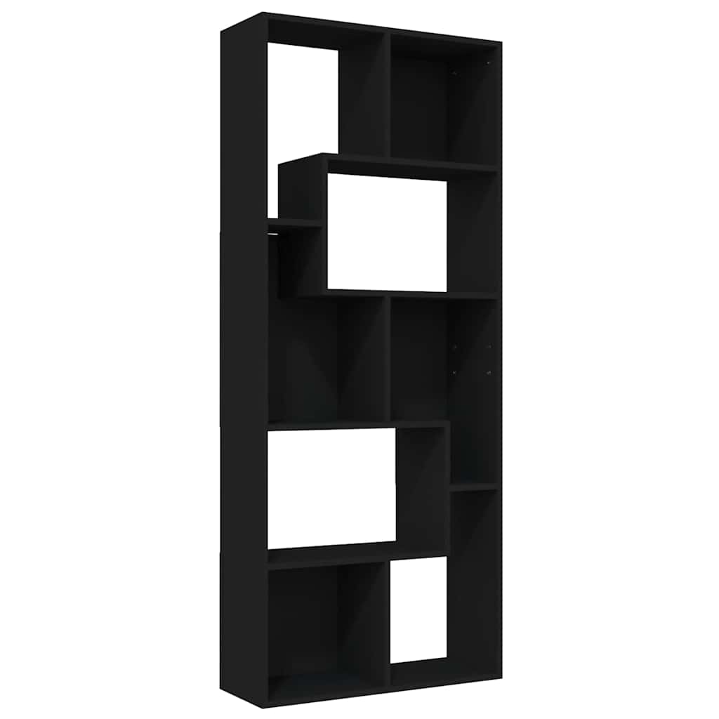 Bücherregal Weiß 67x24x161 cm Holzwerkstoff