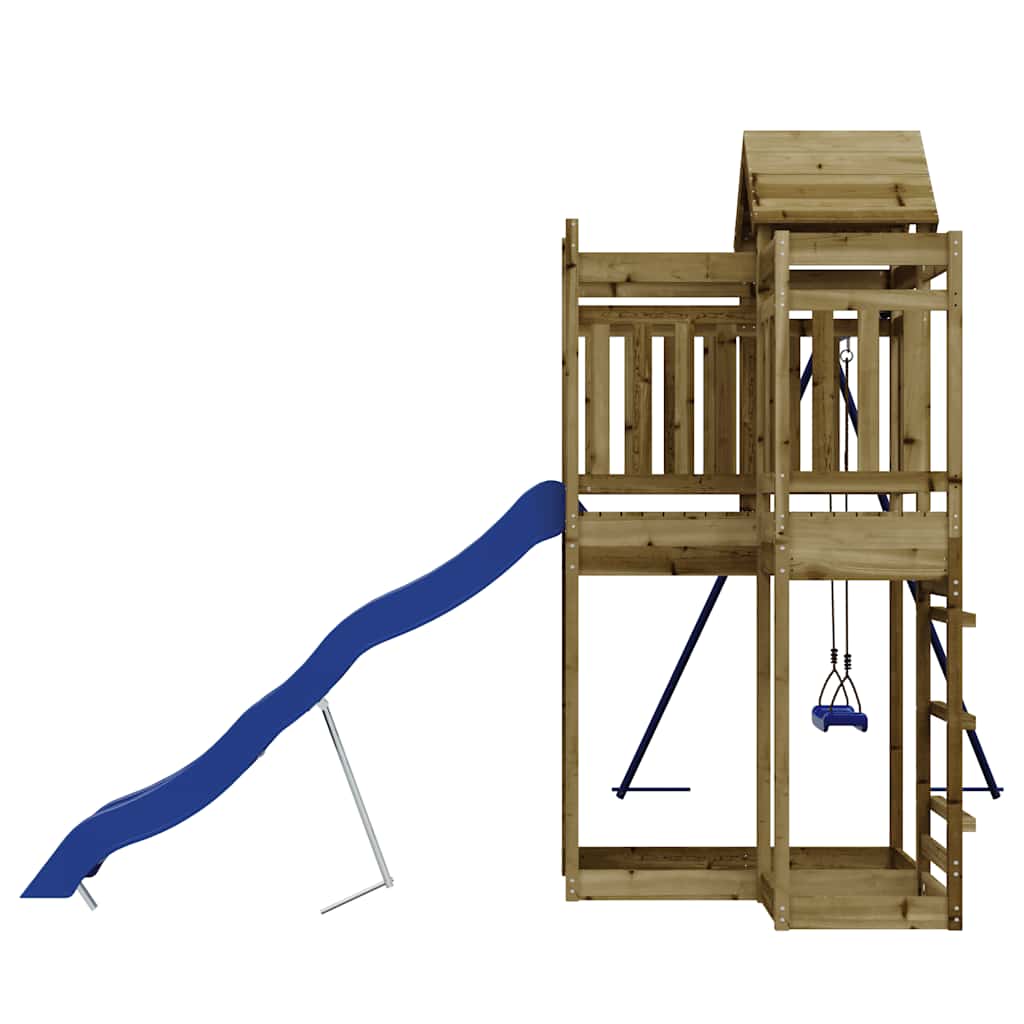 Spielturm Massivholz Kiefer