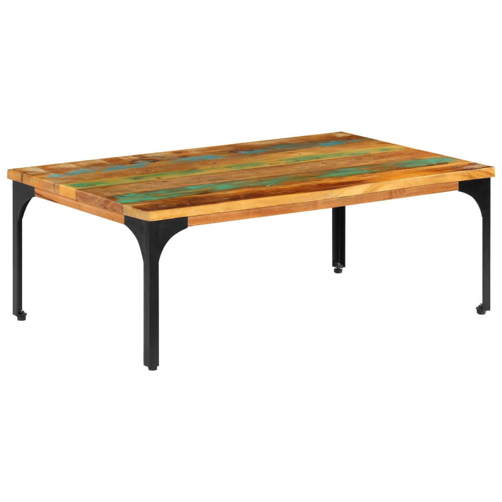 Couchtisch 100x55x35 cm Massivholz Mango