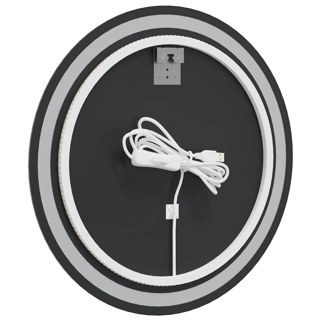 LED-Badspiegel 30 cm Rund