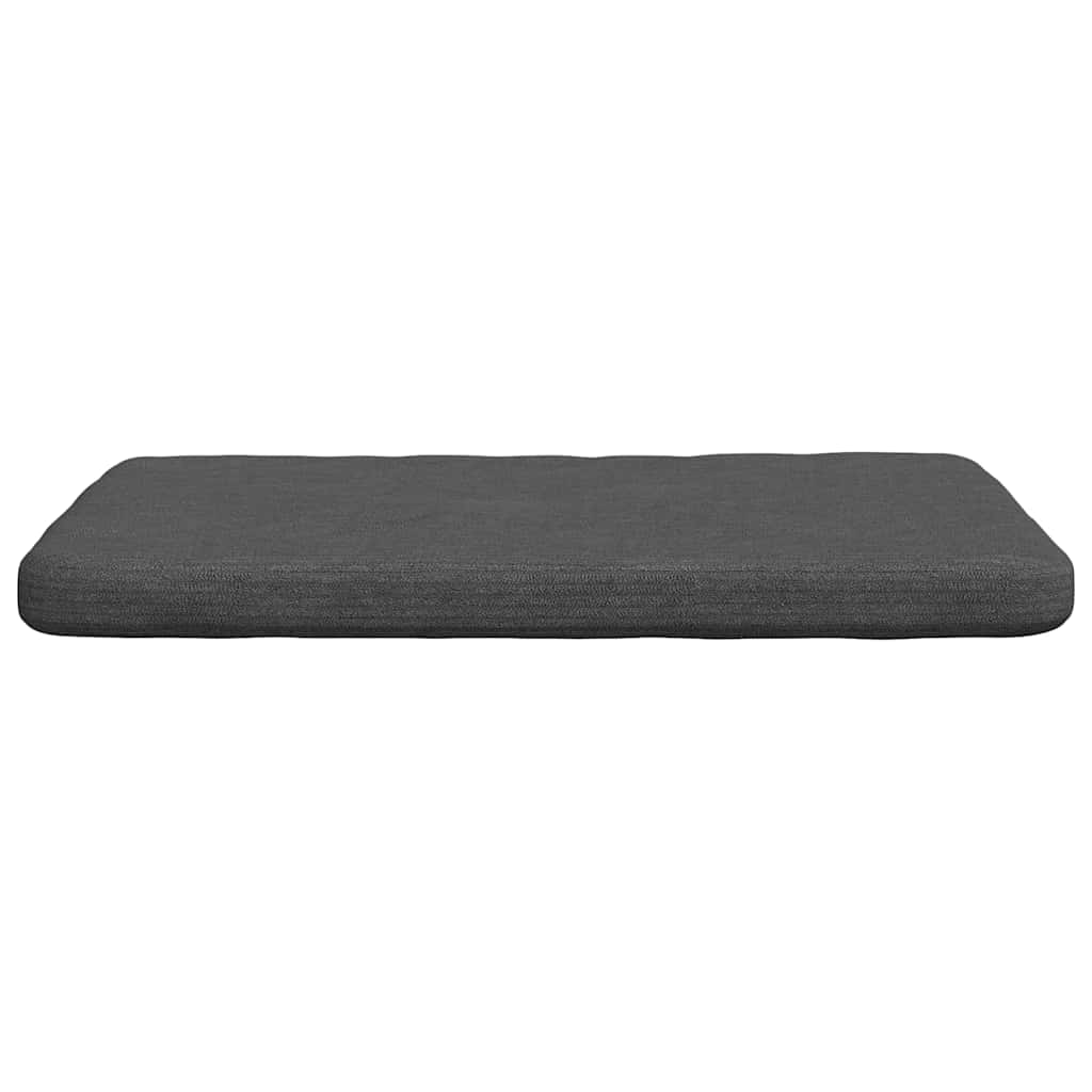 Sitzkissen 4 pcs Hellgrau 40 x 40 x 3 cm Cordstoff