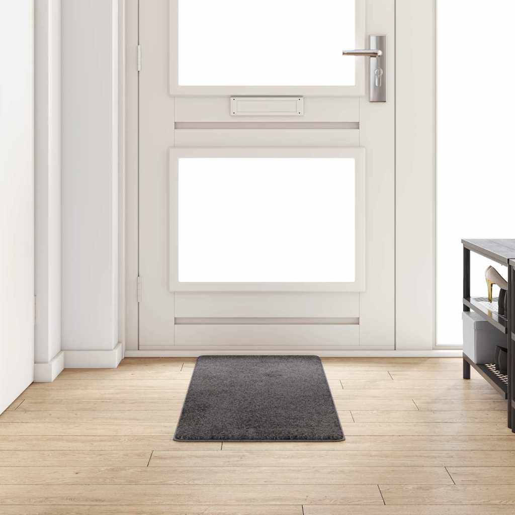 Teppichläufer Grau 50 x 100 cm 100% Polypropylen Tuft