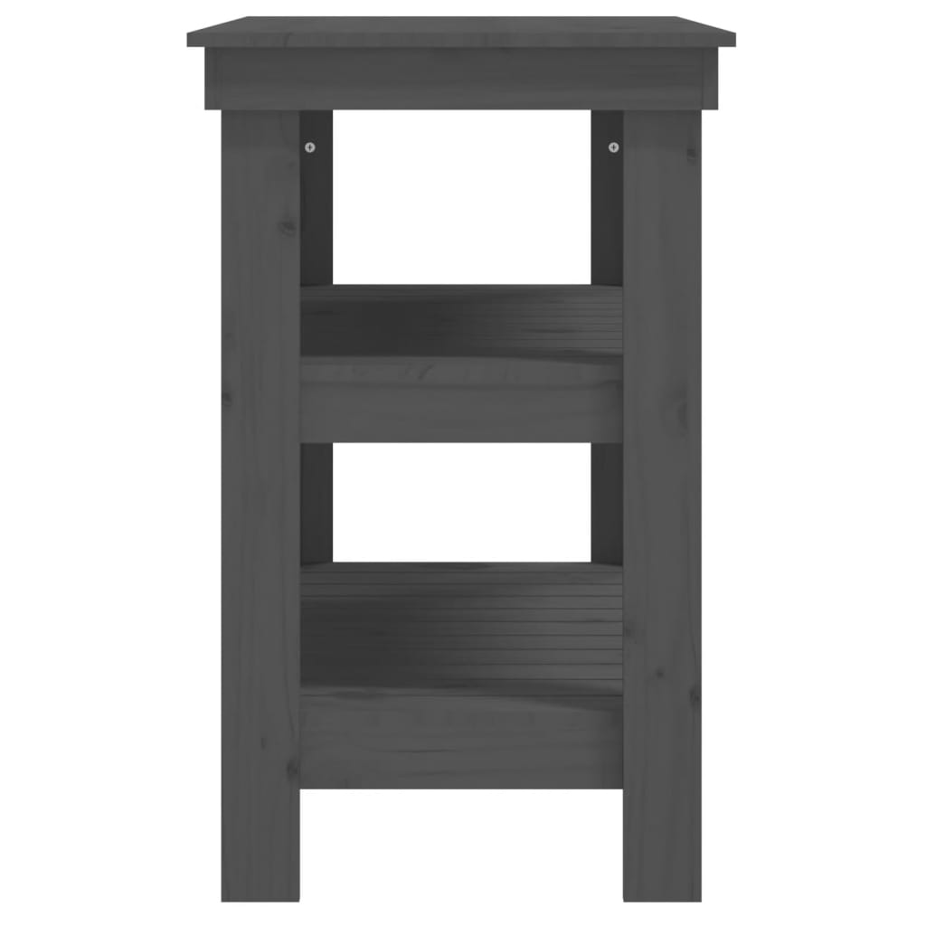 Werkbank 78,5x50x80 cm Massivholz Kiefer