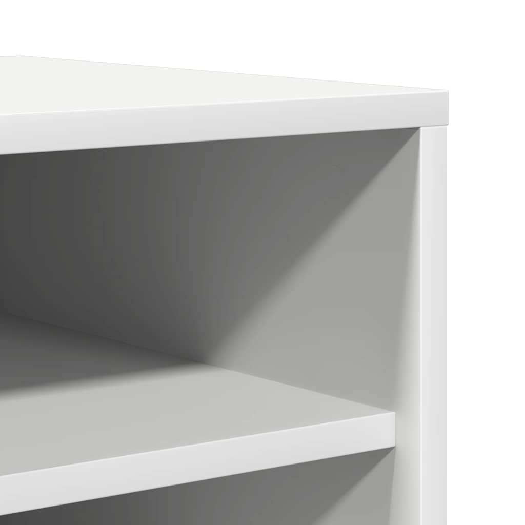 Schuhschrank Weiß 60x35x70 cm Holzwerkstoff