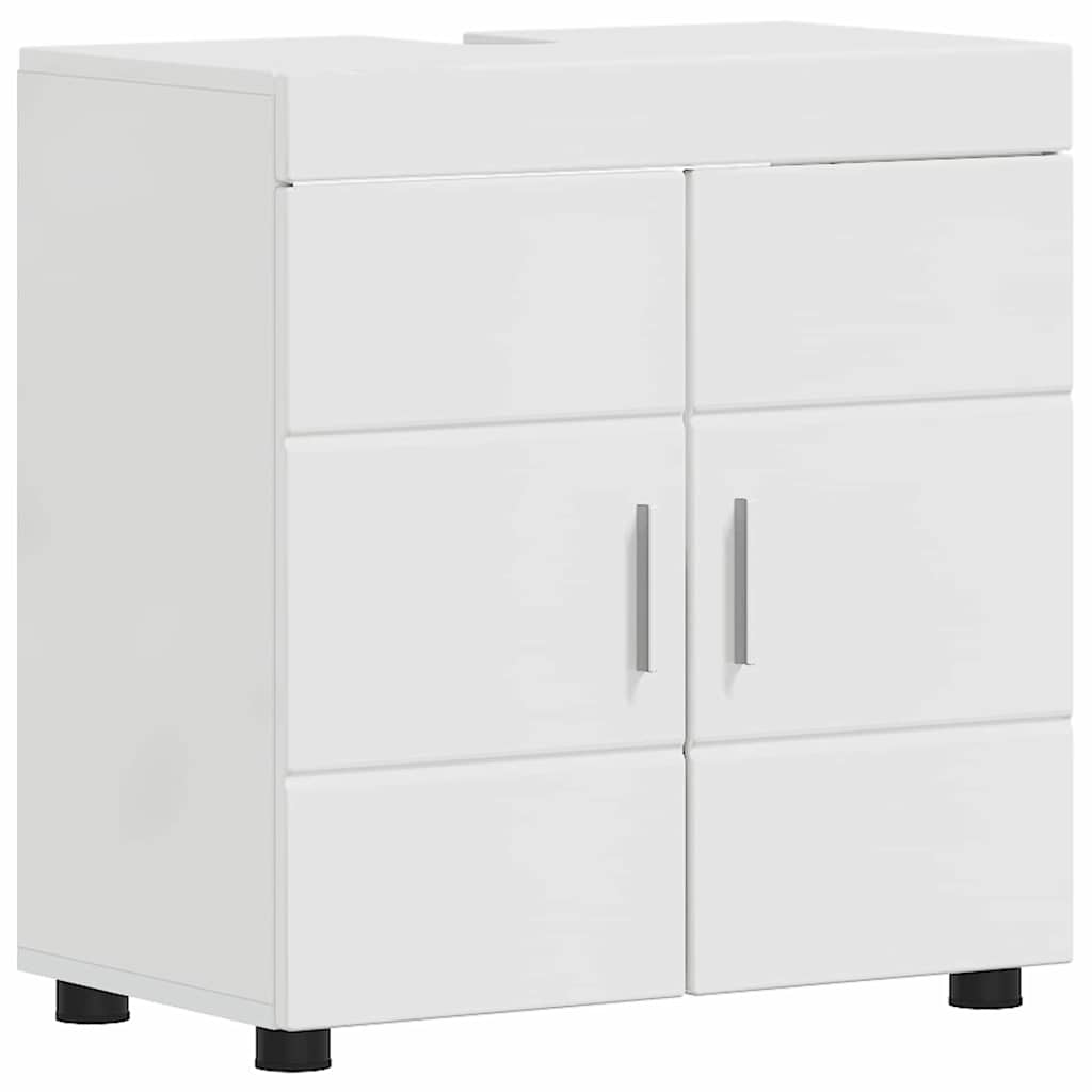 Badezimmermöbel-Set TULUM 2 pcs Weiß 60 x 34 x 63 cm