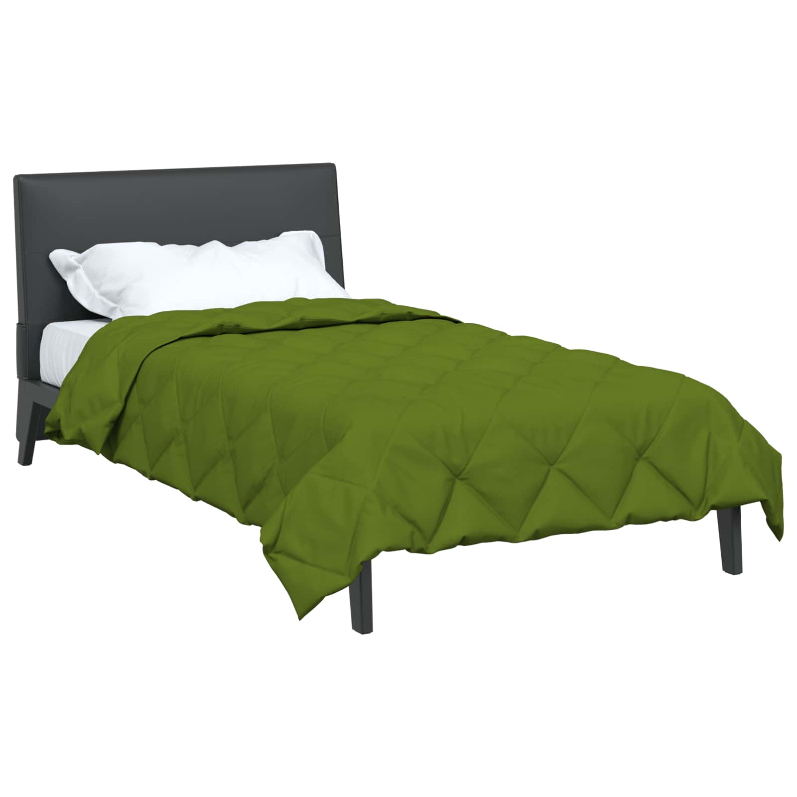 Sommerdecke Anthrazit 200 x 135 cm Mikrofaser