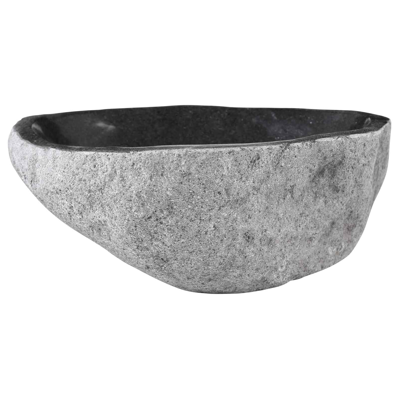 Waschbecken Flussstein Oval (37-46)x(29-36) cm