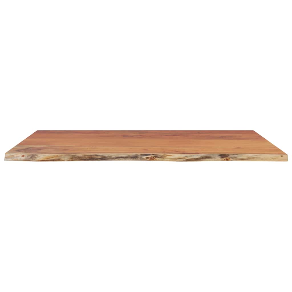 Wandregal 40x20x2,5 cm Rechteckig Massivholz Akazie Baumkante
