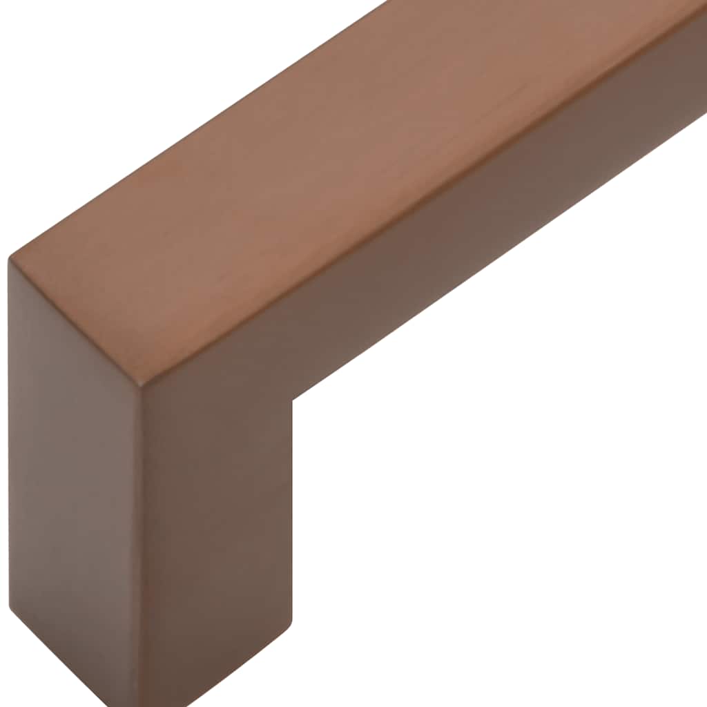 Möbelgriffe 10 Stk. Silbern 64 mm Edelstahl