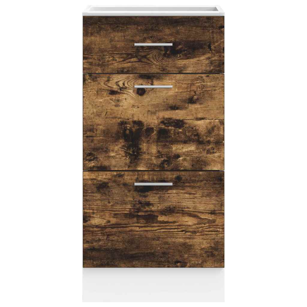 Unterschrank Lyon Weiß 60x46x81,5 cm Holzwerkstoff