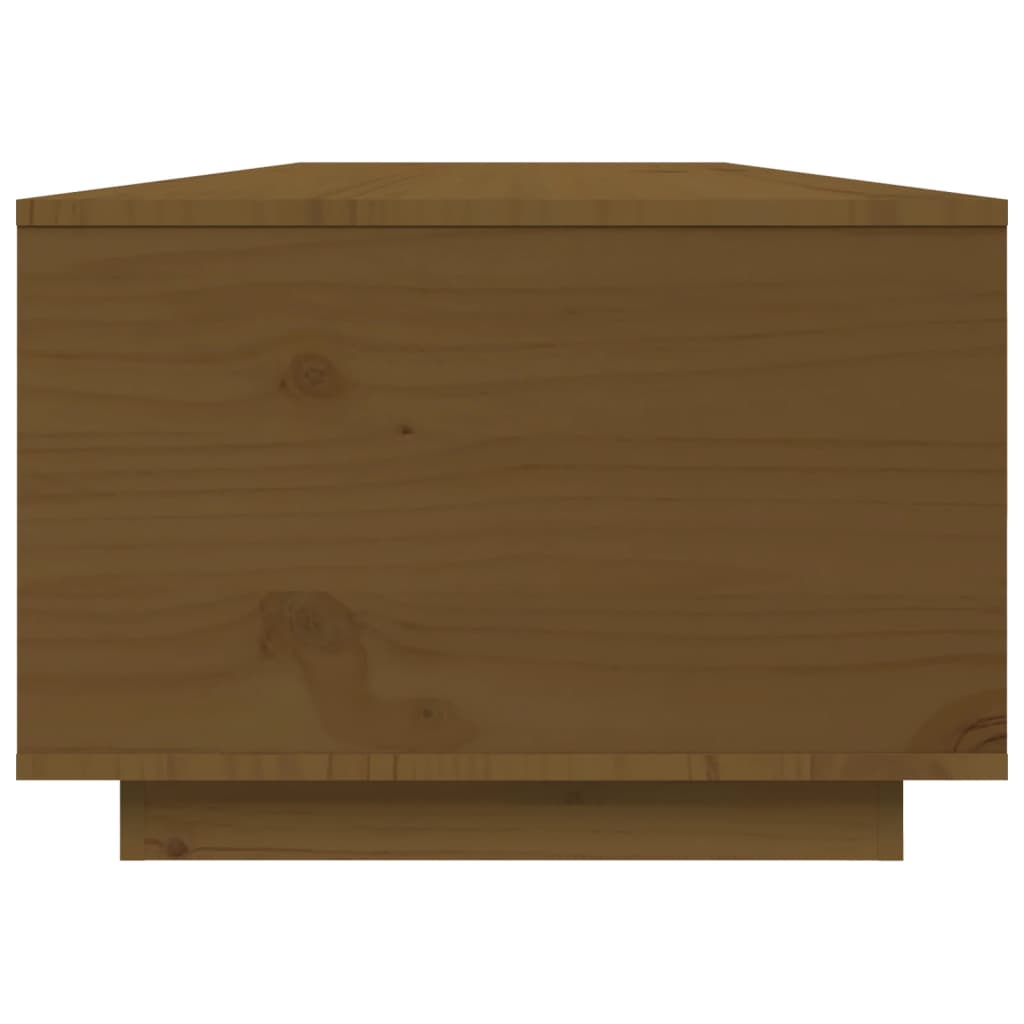 Couchtisch 80x50x35,5 cm Massivholz Kiefer