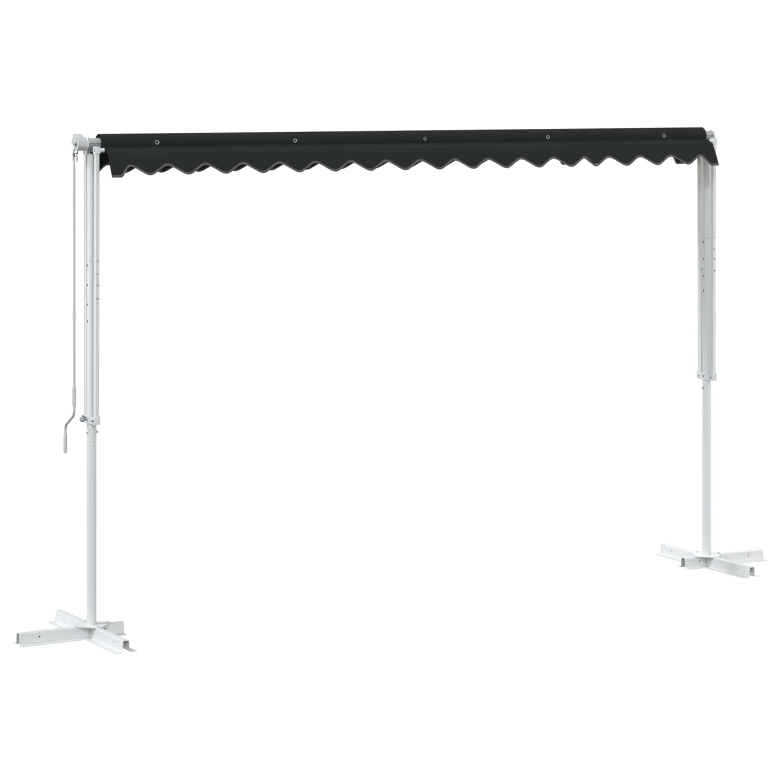 Freistehende Markise 400x300 cm Anthrazit
