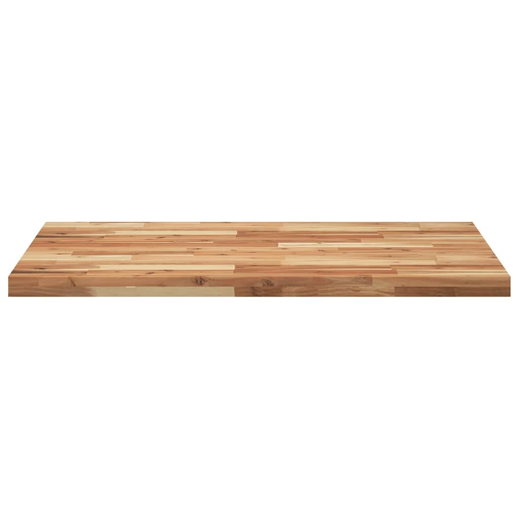 Tischplatte Rechteckig 60x50x2 cm Massivholz Akazie