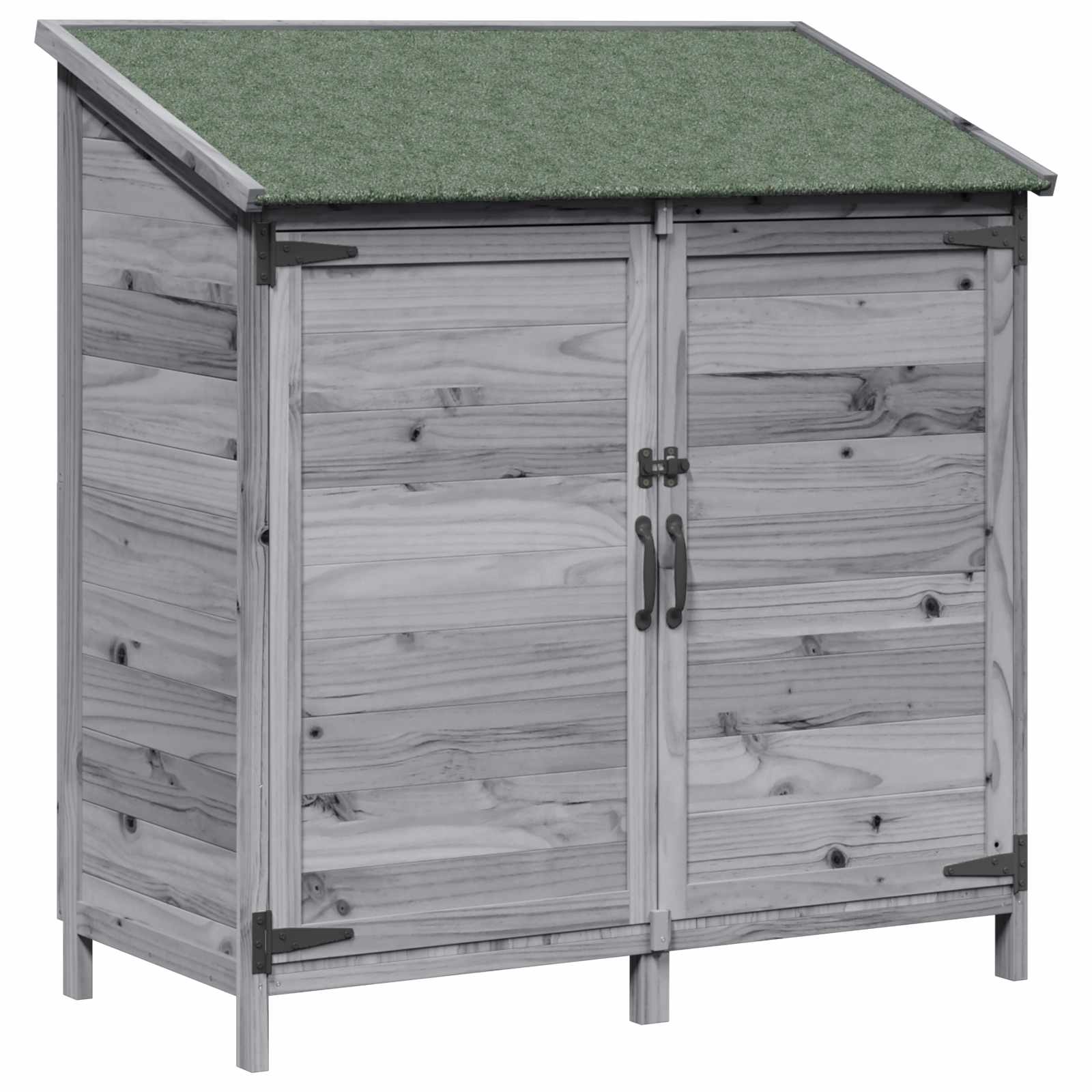 Gartenschuppen Natur 59 x 56 x 113,5 cm Massivholz aus Fichte