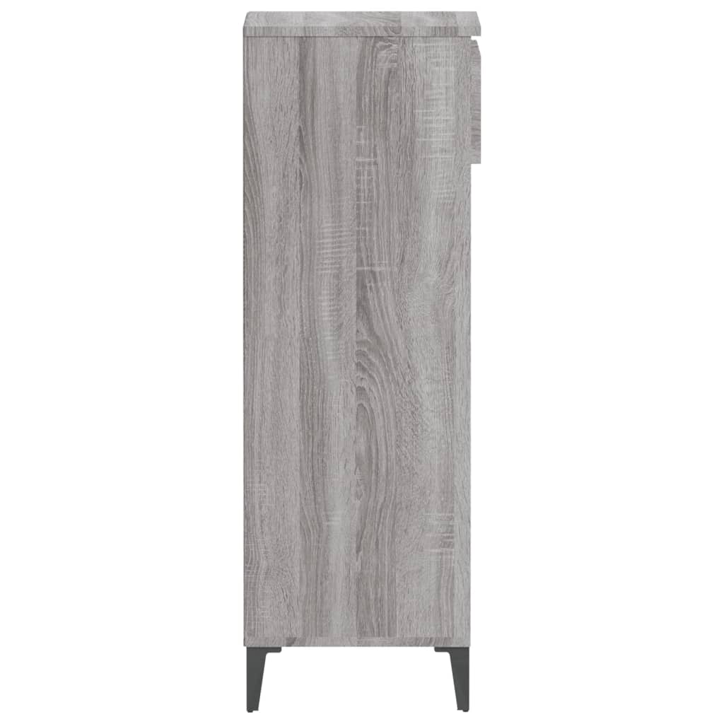 Schuhregal Weiß 40x36x105 cm Holzwerkstoff