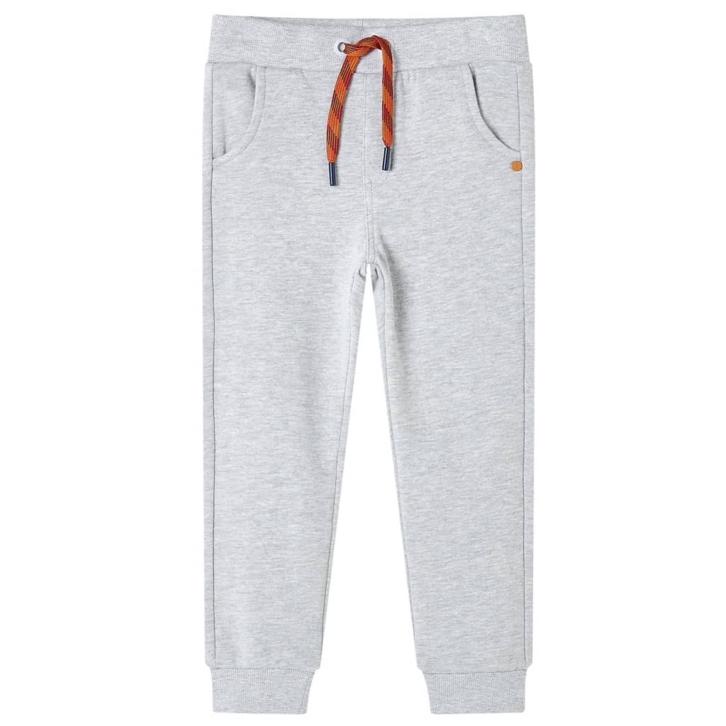 Kinder-Trainingshose Marineblau Melange 128