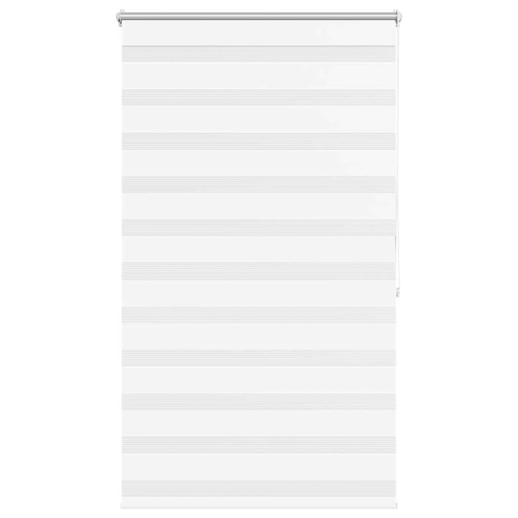 Zebra-Rollo 40,9 x 100 cm, Stoffbreite 36,7 cm, Weiß
