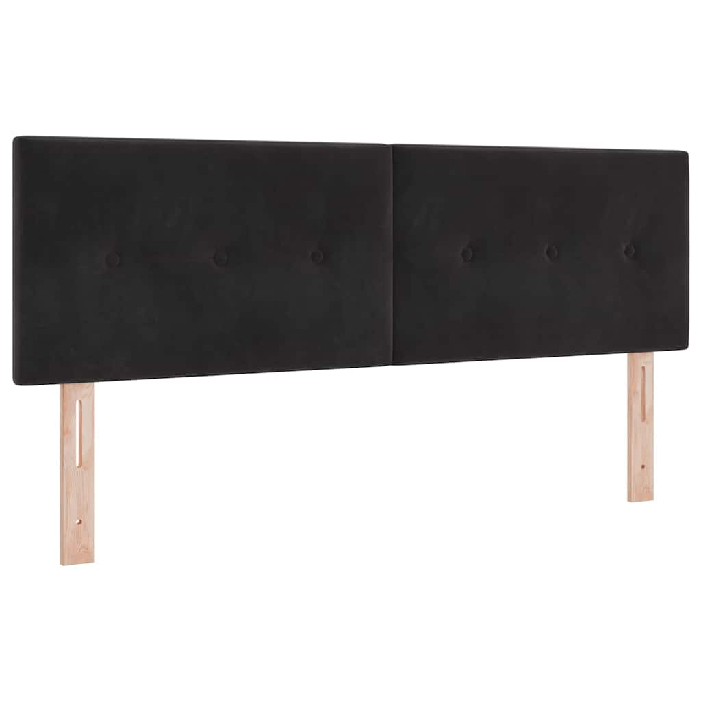 Kopfteil Hellgrau 80 cm Samt