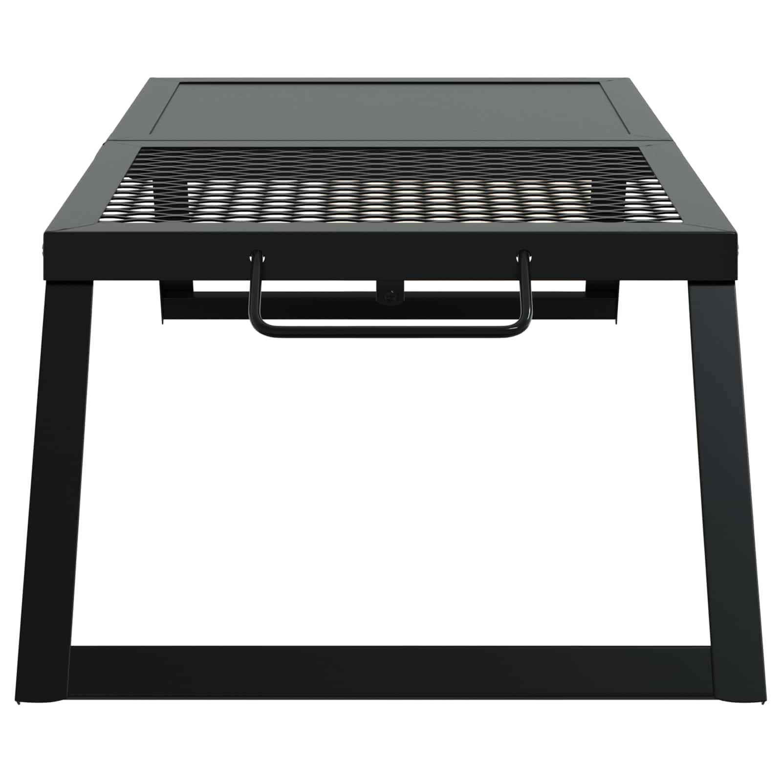 Faltbarer Campinggrill Schwarz 58 x 31 x 2 cm Legierter Stahl