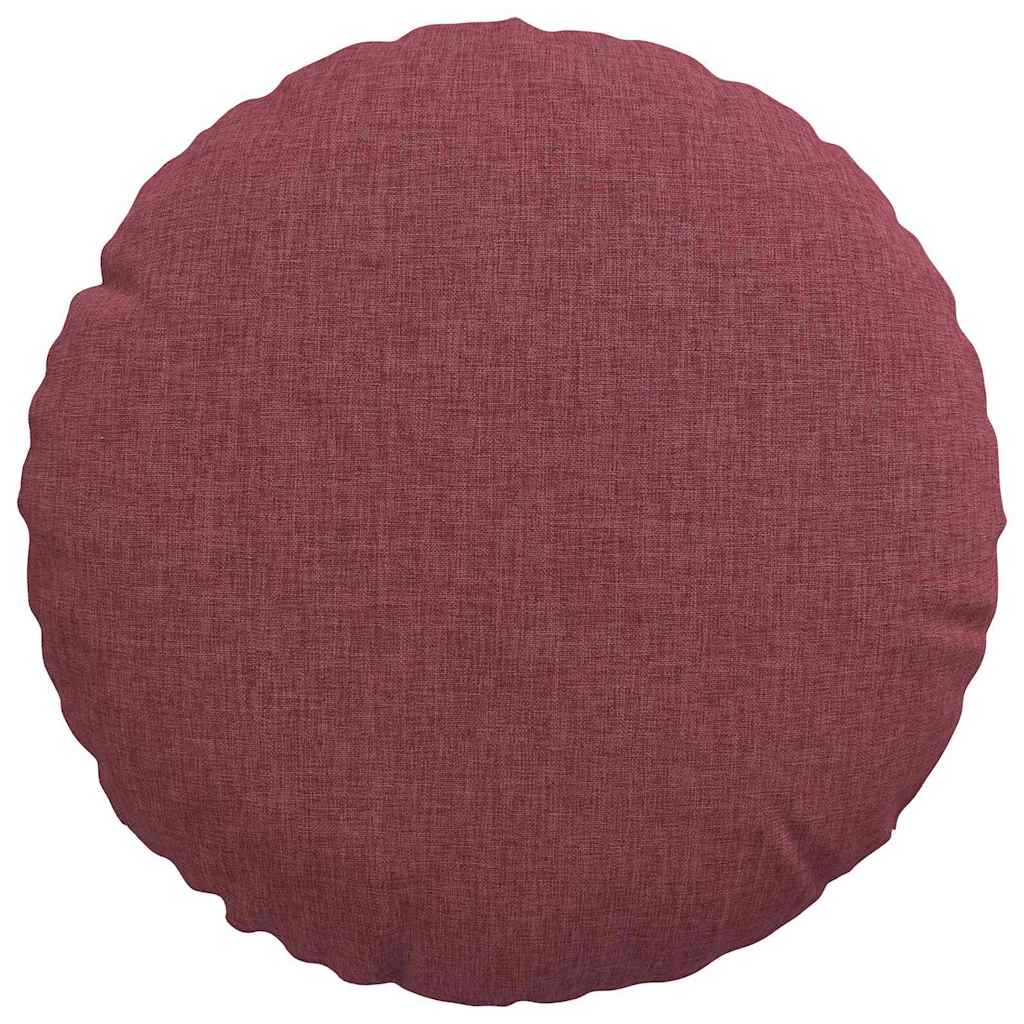 Sitzkissen 2 pcs Hellgrau Ø30 x 13 cm Stoff