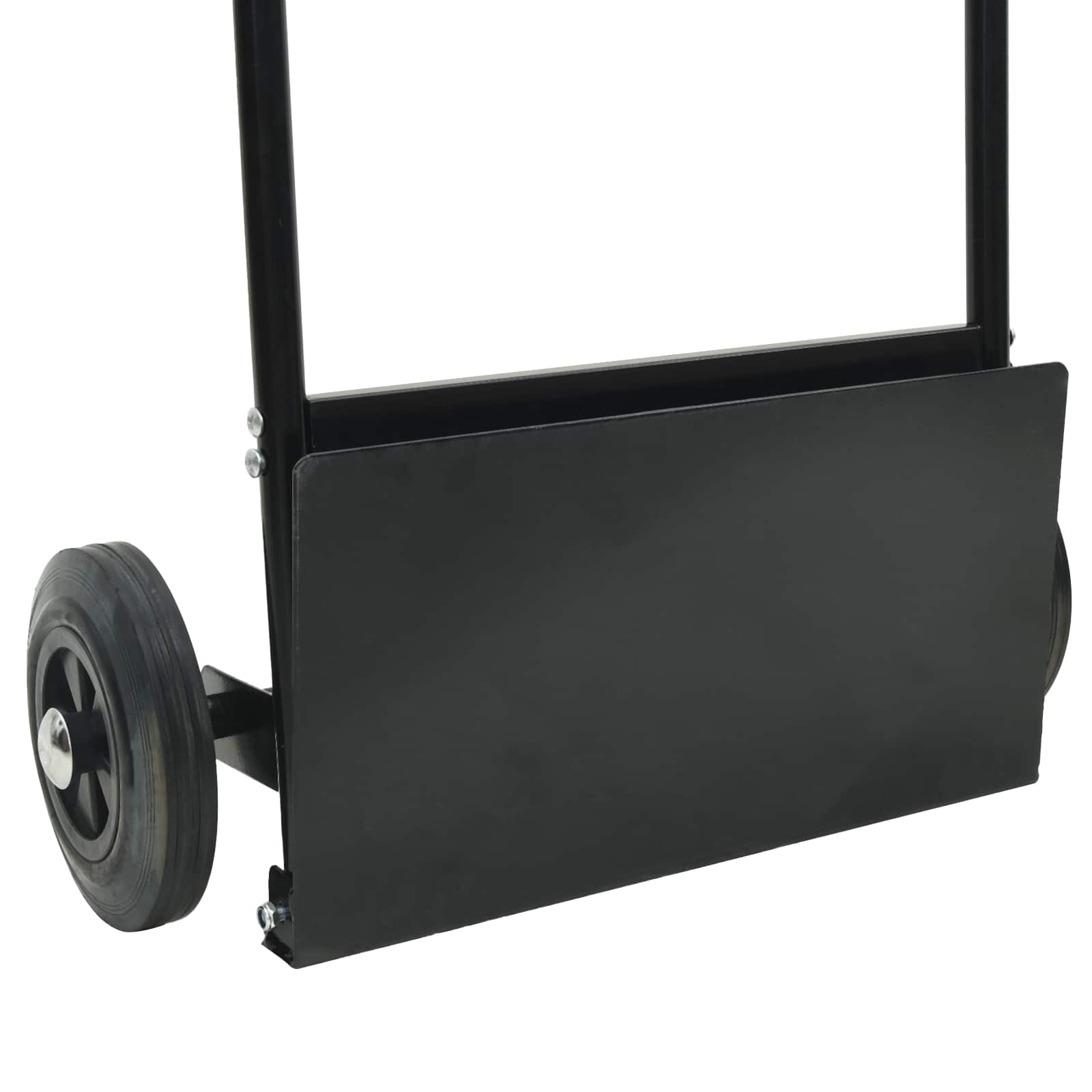 Handwagen Schwarz und Rot 49 x 49 x 101 cm Stahl