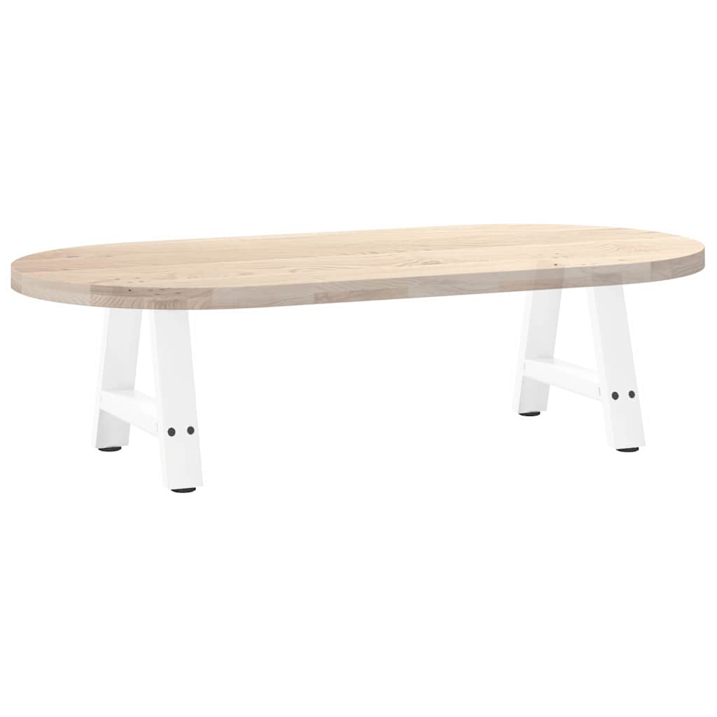 Couchtischbeine A-Form 2 Stk. 30x(30-31) cm Stahl