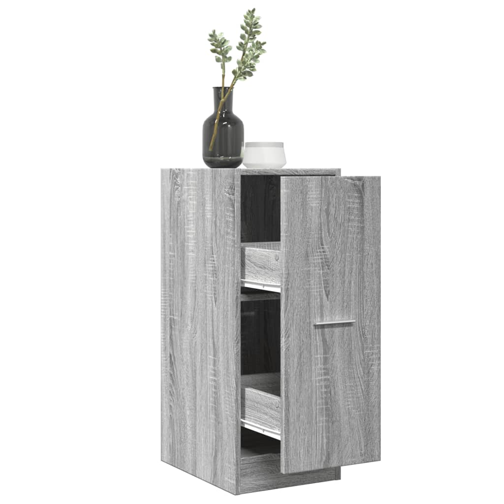 Apothekerschrank Weiß 30 x 41 x 174,5 cm Holzwerkstoff