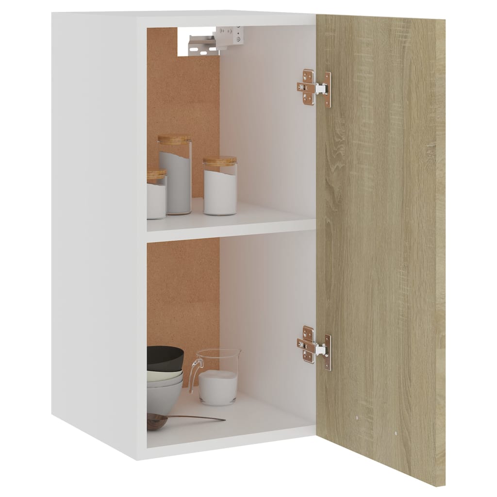 Spülenunterschrank Sonoma-Eiche 80x46x81,5 cm Holzwerkstoff