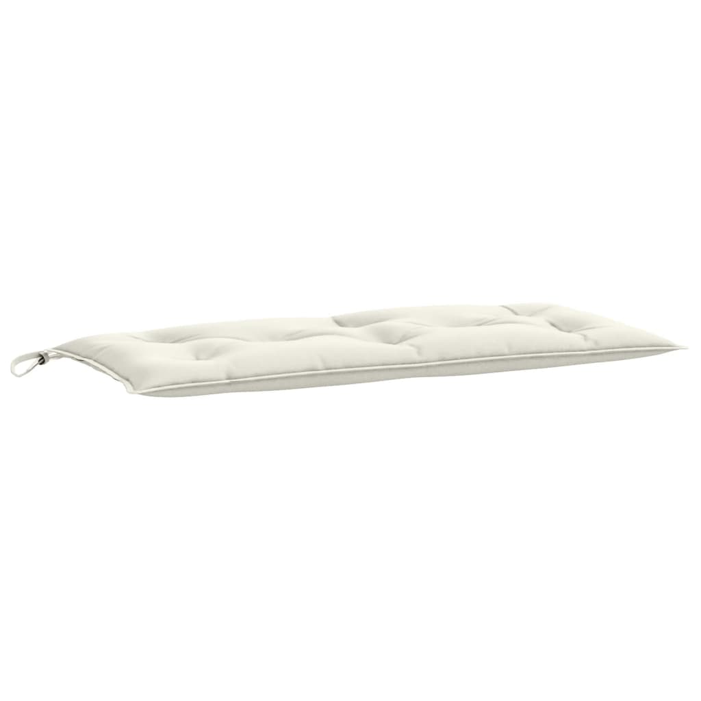 Gartenbank-Auflage Melange Anthrazit 100x50x7 cm Stoff