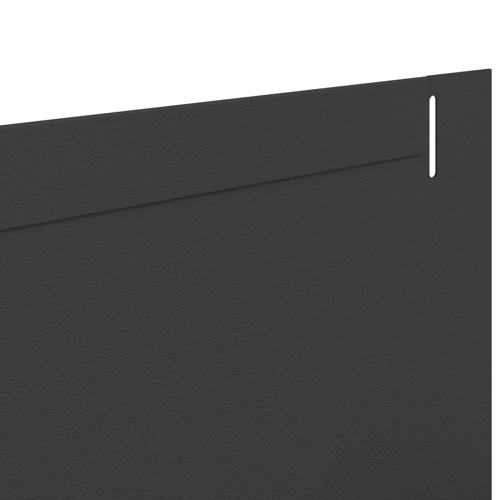 Raseneinfassung 10 pcs 102 x 4 x 4 cm Stahl Schwarz