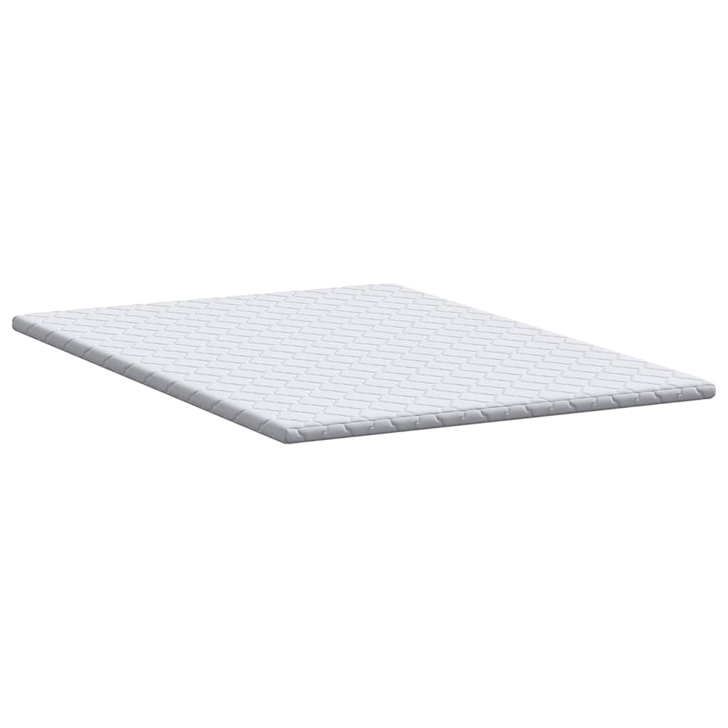 Kokosnuss Topper Weiß 70 x 200 cm Jacquard-Stoff