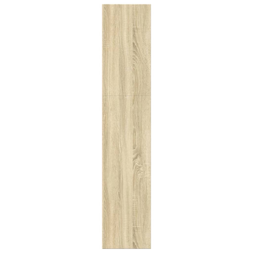 Bücherregal Weiß 80x30x189 cm Holzwerkstoff