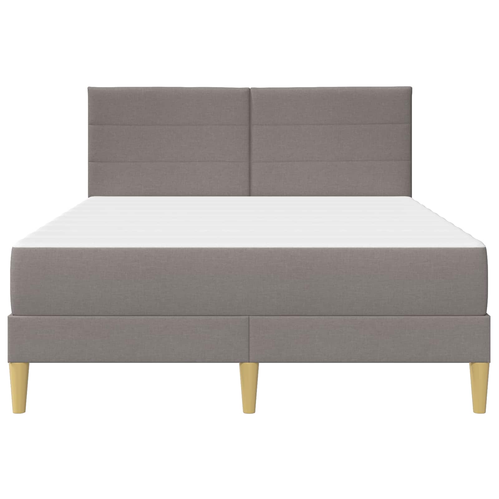 Bettrahmen Hellgrau 80 x 200 cm Polyester