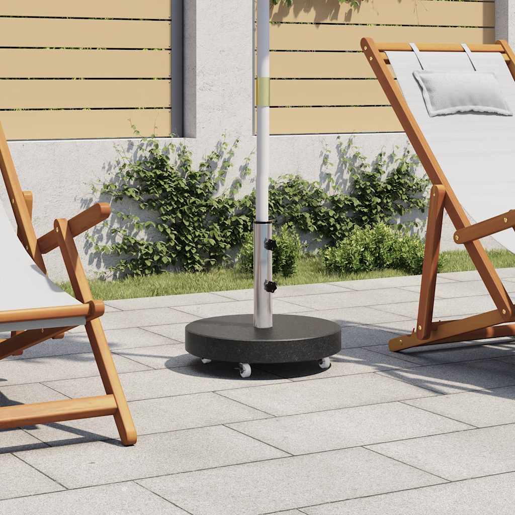 Sonnenschirmständer Granit 30 kg Rund Grau