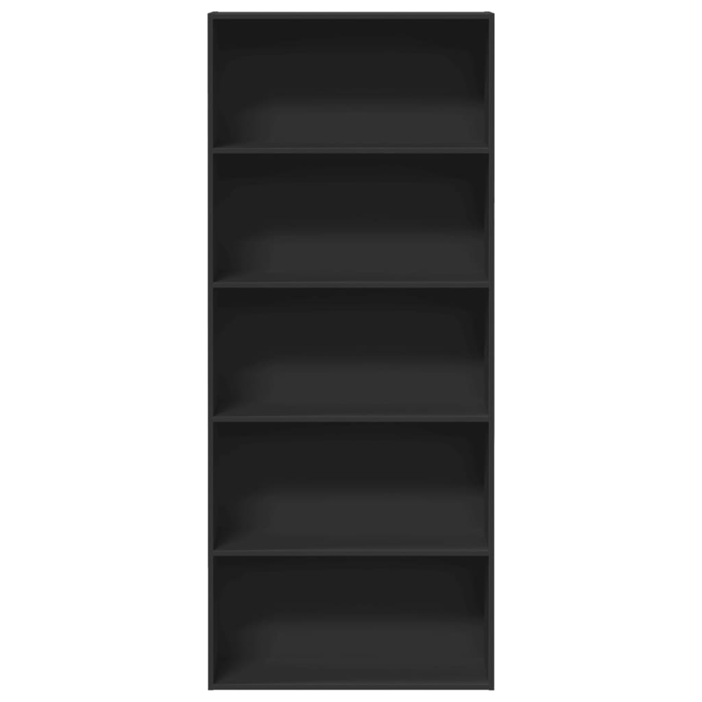 Bücherregal Weiß 80x30x189 cm Holzwerkstoff