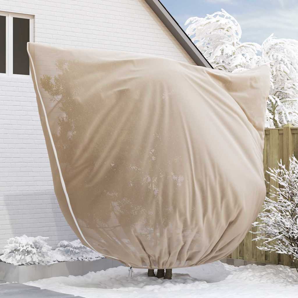Wintervlies mit Reißverschluss 4 Stk. 70 g/m² 1x1,55 m