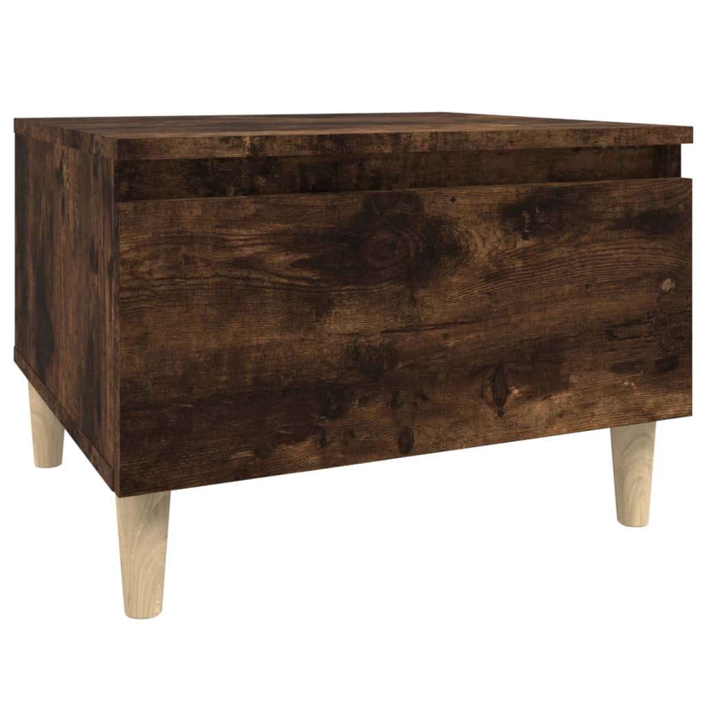 Beistelltisch Weiß 50x46x35 cm Holzwerkstoff
